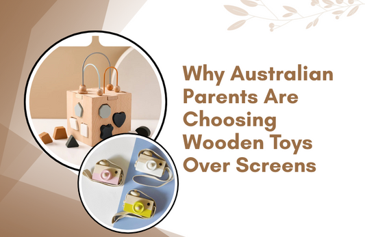 Why Australian Parents Are Choosing Wooden Toys Over Screens - The Walnut Wood