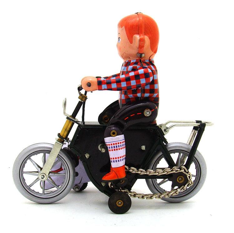 Kids walking dog iron toy - The Walnut Wood