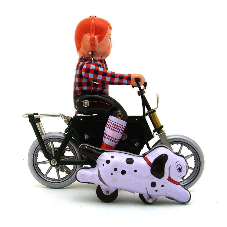 Kids walking dog iron toy - The Walnut Wood