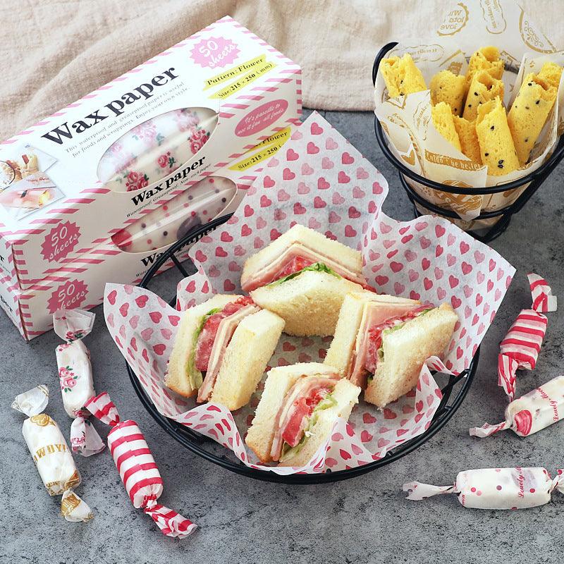 Sandwich Wrapping Paper - The Walnut Wood
