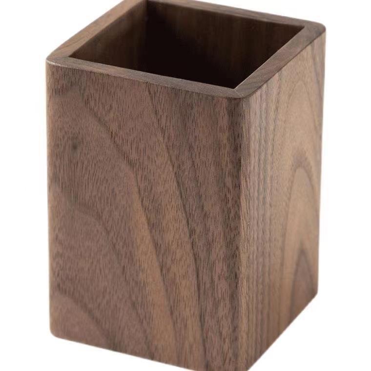 Wooden Pen Holder - The Walnut Wood