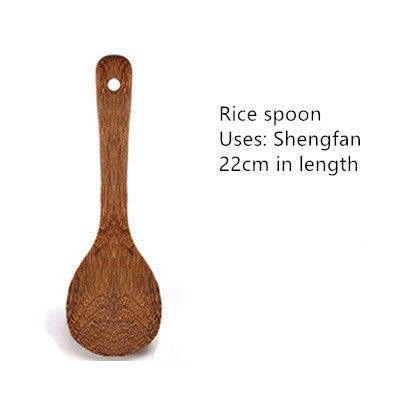 Non-stick cooking special wooden spatula - The Walnut Wood