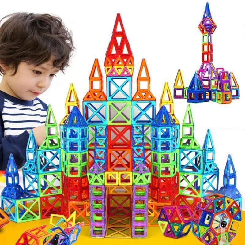 Magnetic Building Blocks Toys For Kids - The Walnut Wood