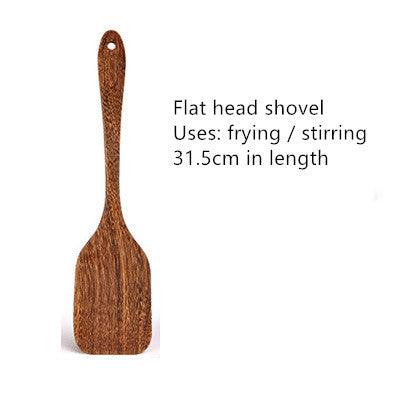 Non-stick cooking special wooden spatula - The Walnut Wood