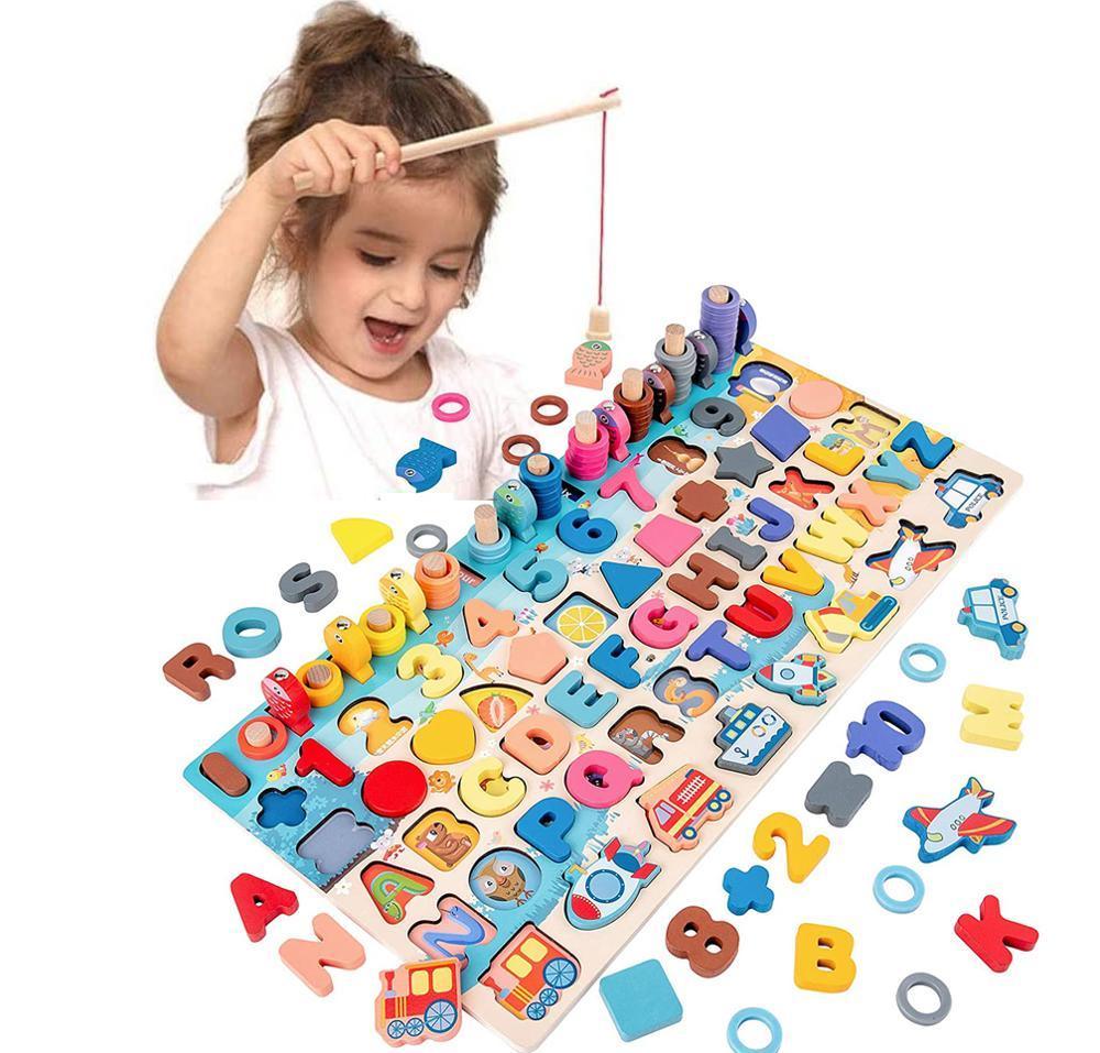 A Montessori Educational Wooden Toy That Grows Your Child - The Walnut Wood