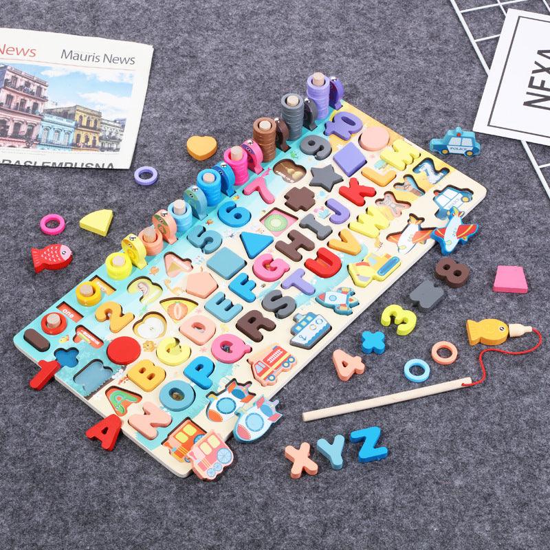 A Montessori Educational Wooden Toy That Grows Your Child - The Walnut Wood