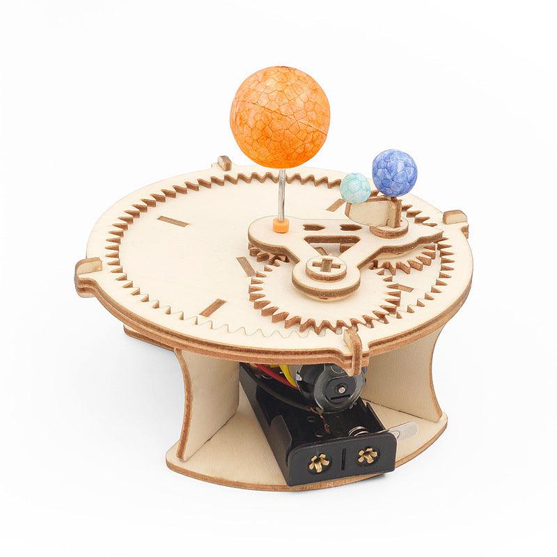 Wooden Solar System Toy - The Walnut Wood