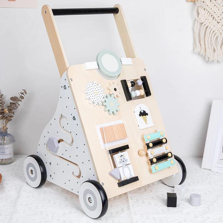 Wooden Activity Walker - The Walnut Wood