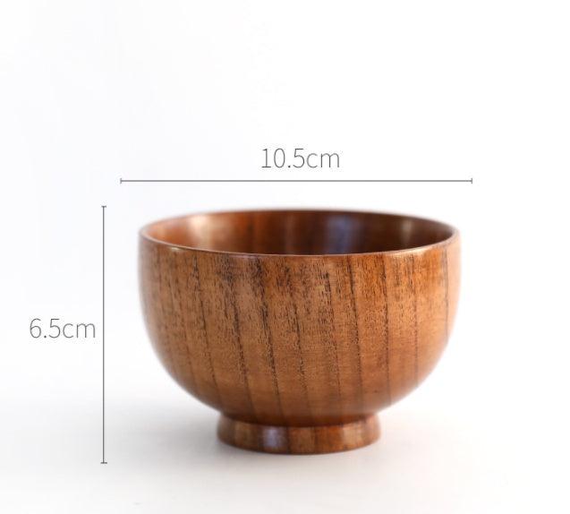 Wooden round bowl - The Walnut Wood