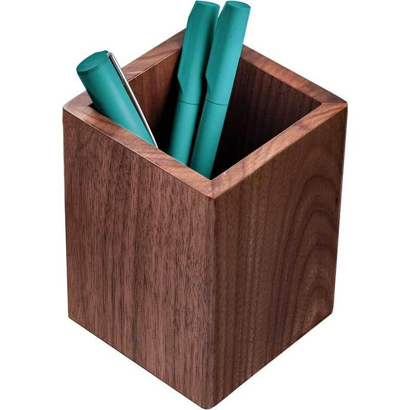 Wooden Pen Holder - The Walnut Wood
