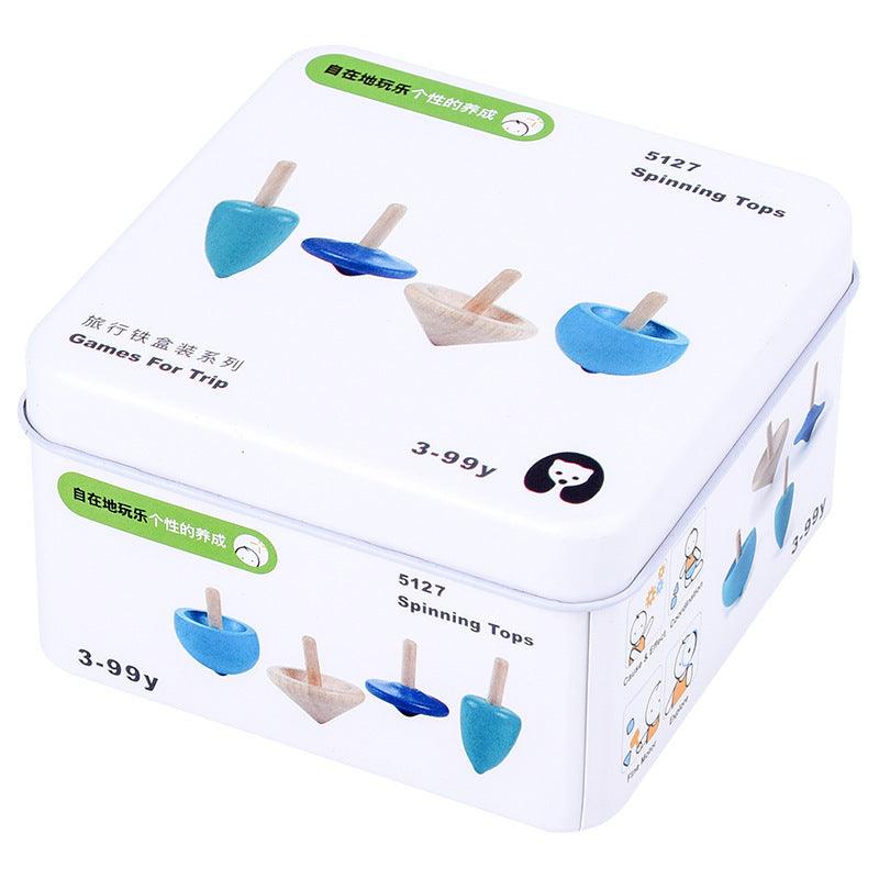 Wooden Building Blocks Toy - The Walnut Wood