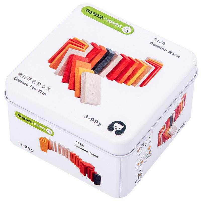 Wooden Building Blocks Toy - The Walnut Wood