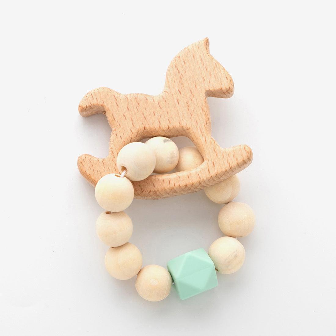 Mini Bear and Beads - The Walnut Wood