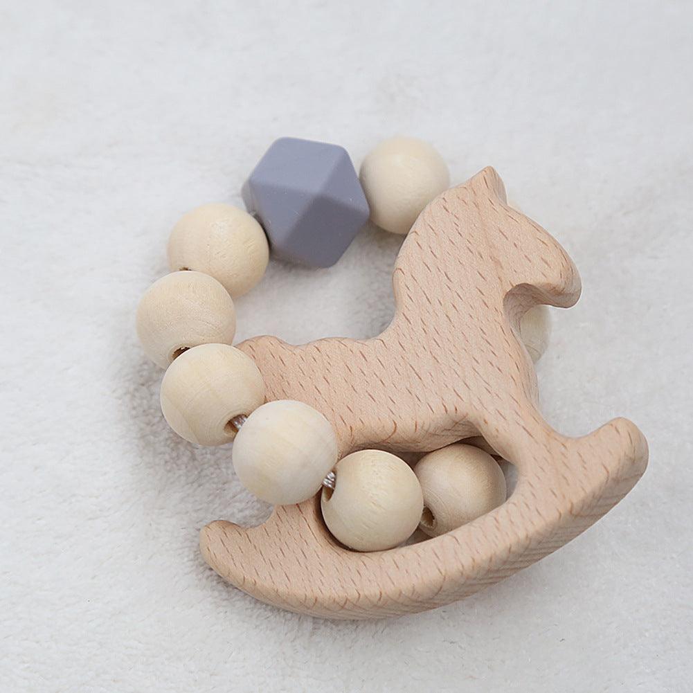Mini Bear and Beads - The Walnut Wood