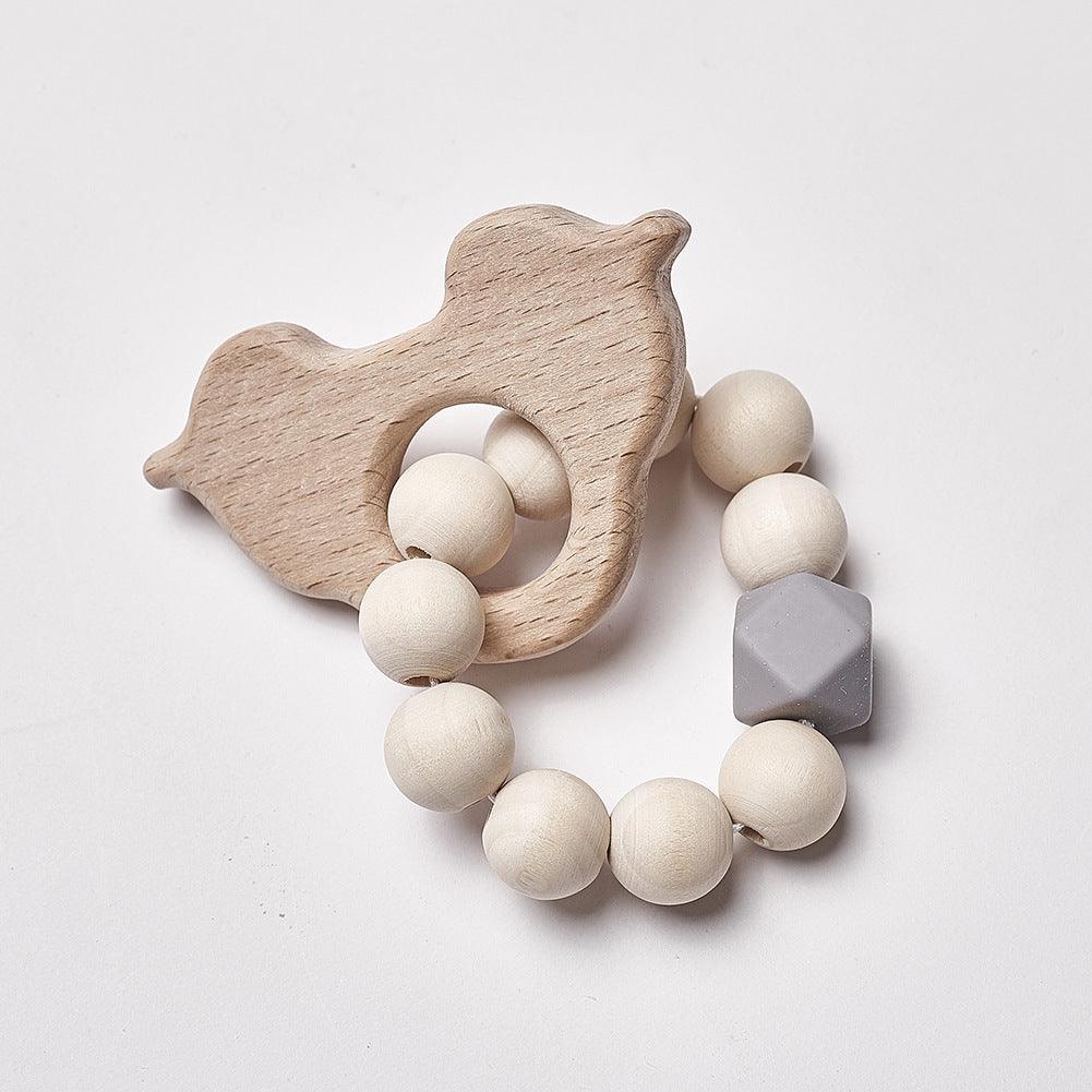 Mini Bear and Beads - The Walnut Wood