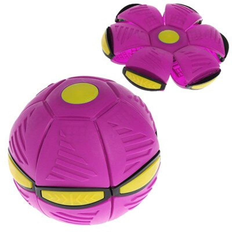 Flying UFO Disc Ball - The Walnut Wood