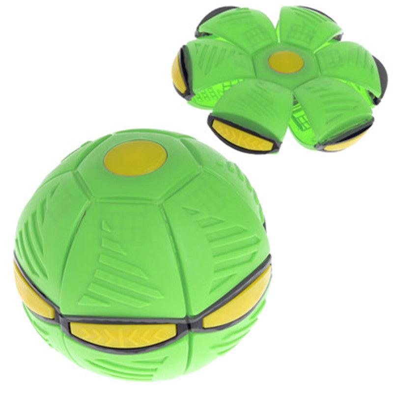 Flying UFO Disc Ball - The Walnut Wood