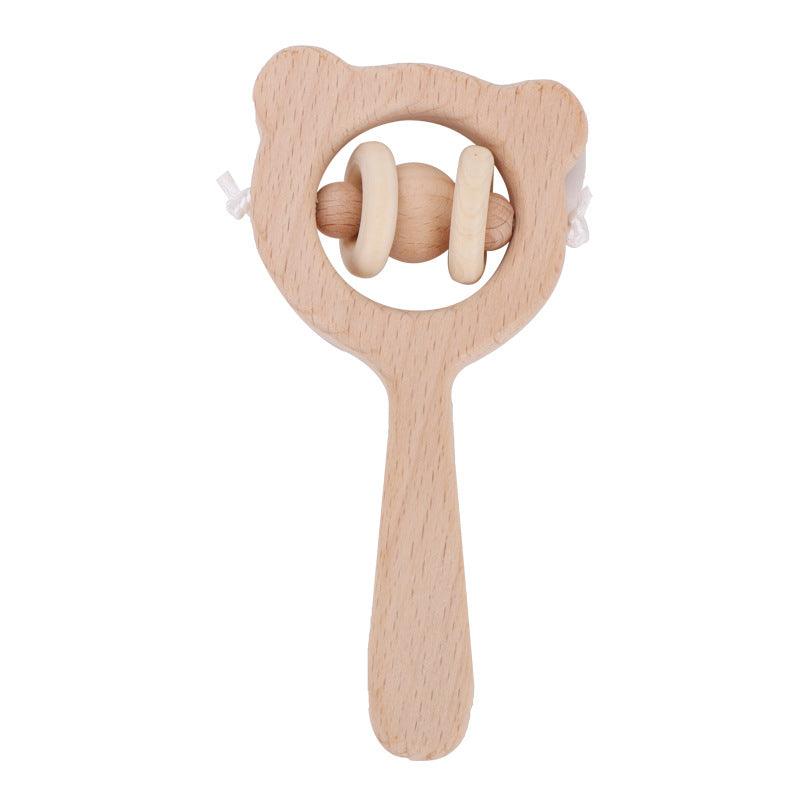 My Cute Bear Rattle - The Walnut Wood