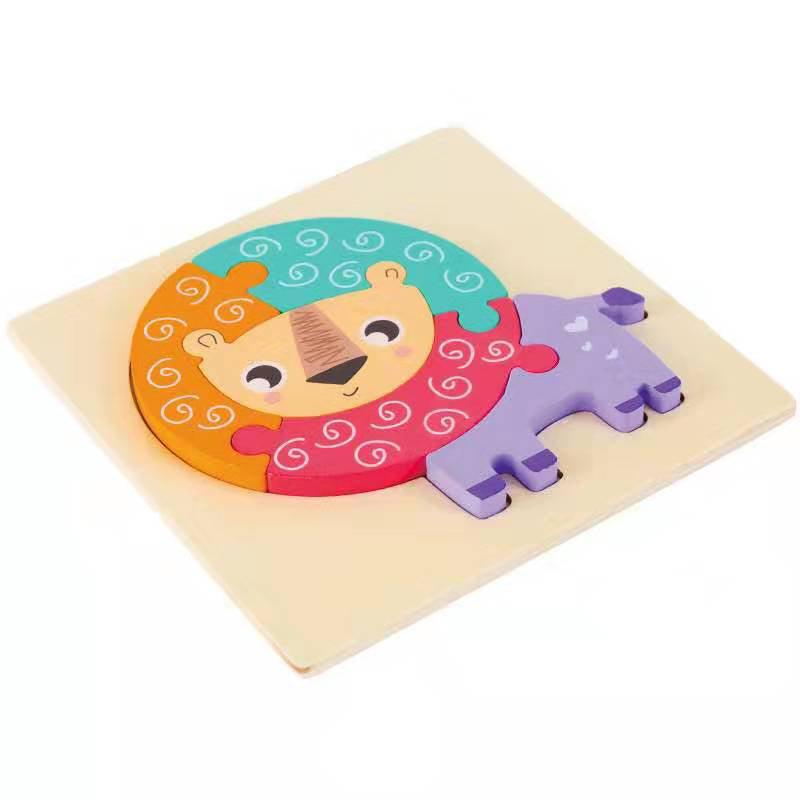 Fun Animal Puzzles - The Walnut Wood