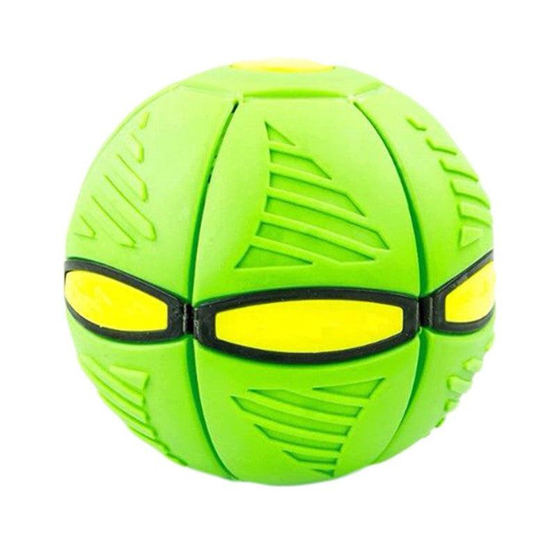 Flying UFO Disc Ball - The Walnut Wood