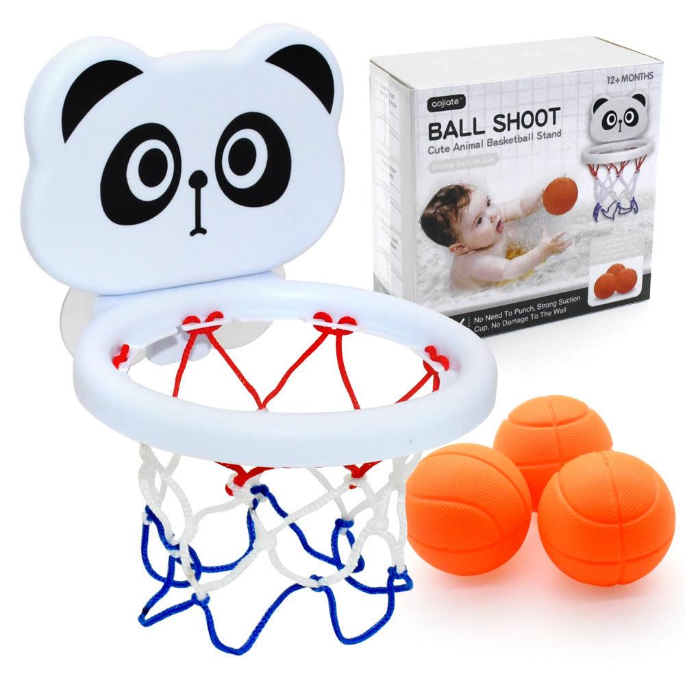 Basketball Hoop Baby Shooting Toy - The Walnut Wood