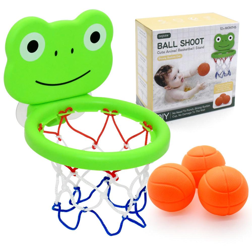 Basketball Hoop Baby Shooting Toy - The Walnut Wood