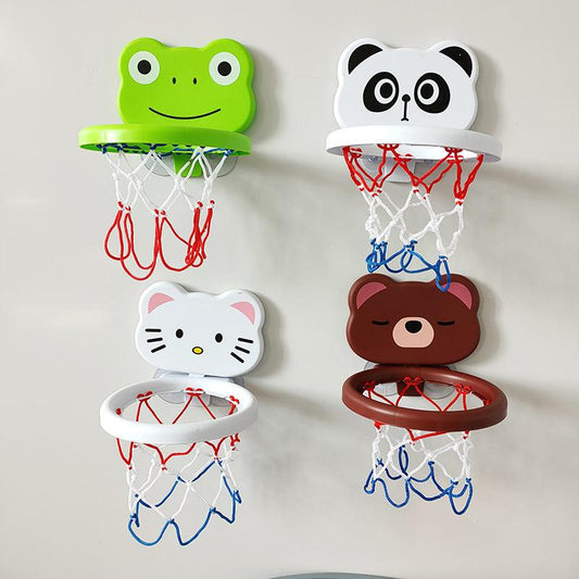 Basketball Hoop Baby Shooting Toy - The Walnut Wood