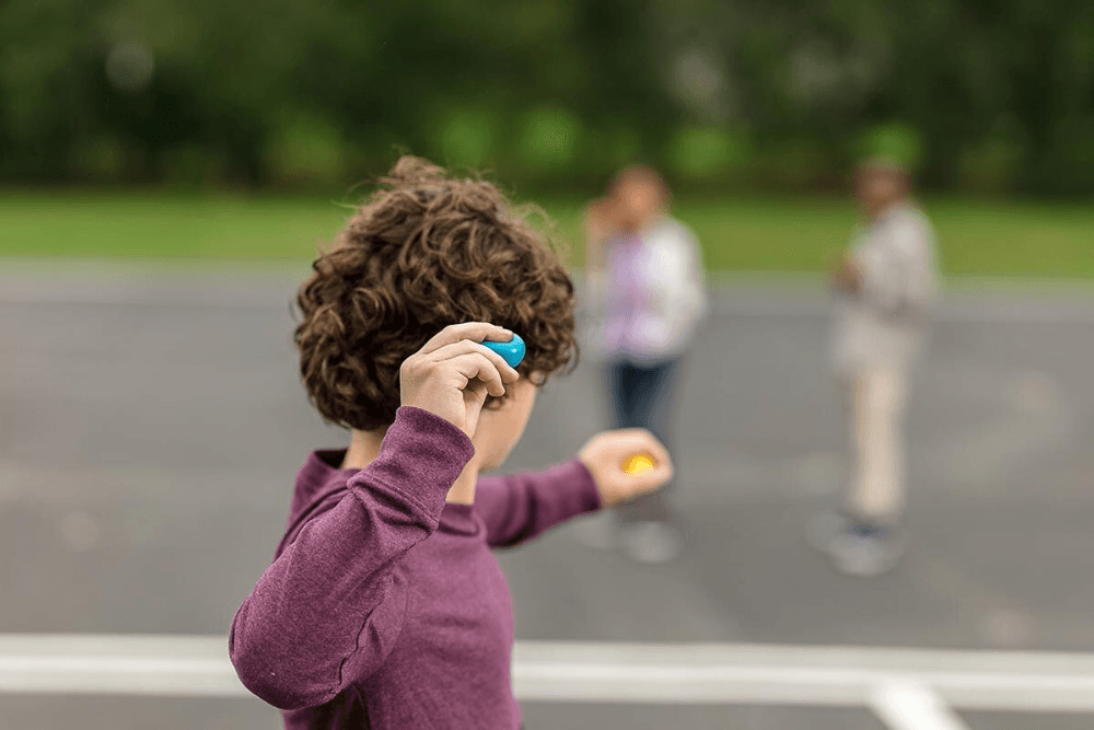 Toy Sticky Ball Stress Relief Stick - The Walnut Wood