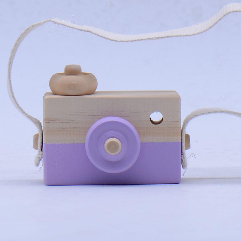 Wooden Camera Toy - The Walnut Wood