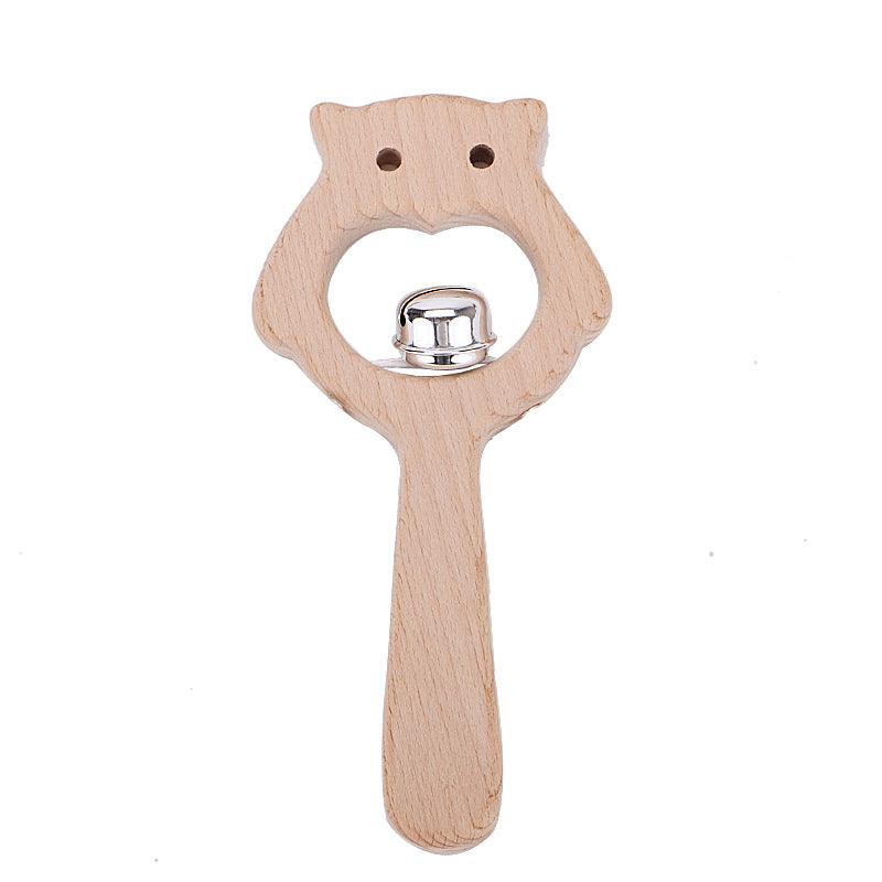 My Cute Bear Rattle - The Walnut Wood