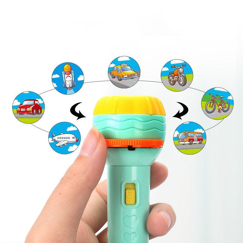 Flashlight Toy For Childrens - The Walnut Wood