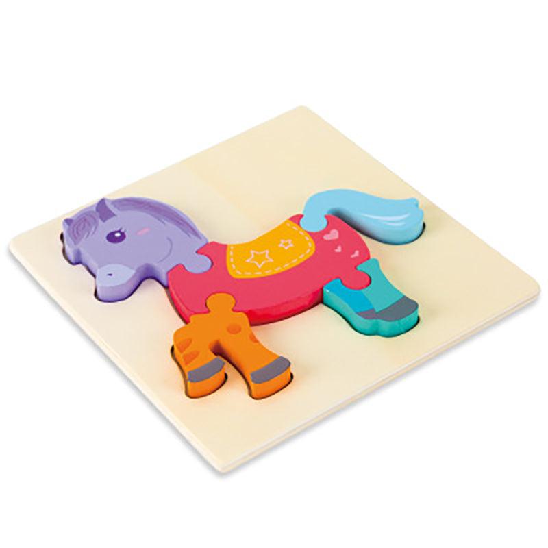 Fun Animal Puzzles - The Walnut Wood