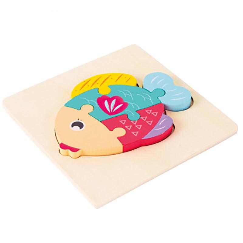 Fun Animal Puzzles - The Walnut Wood