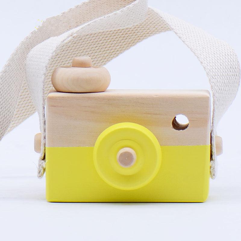 Wooden Camera Toy - The Walnut Wood
