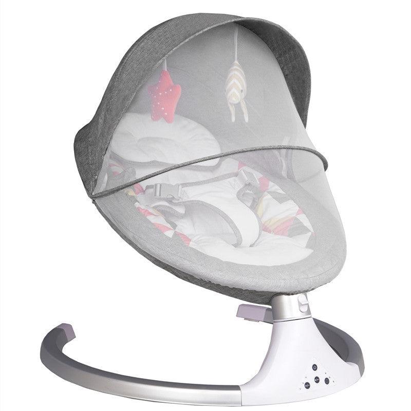 Adjustable Electric Baby Rocker - The Walnut Wood