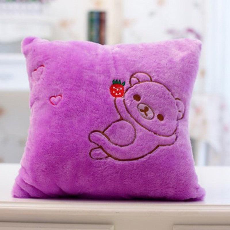 LED Light Colorful Cushion Stars - The Walnut Wood