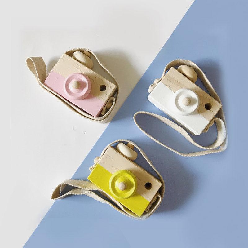 Wooden Camera Toy - The Walnut Wood