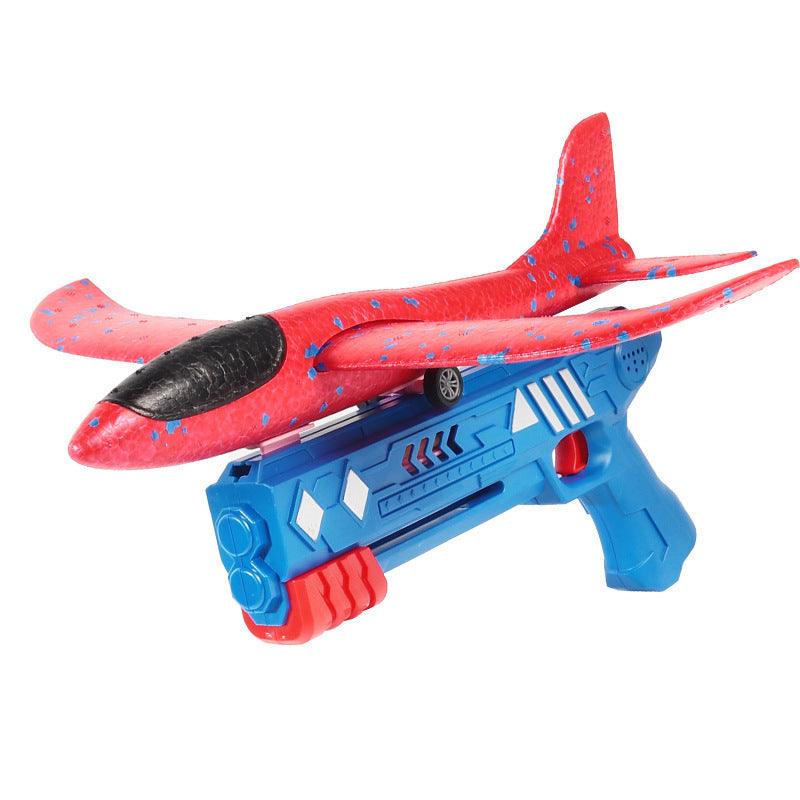 Kids' Foam Airplane Shooter Toy - The Walnut Wood