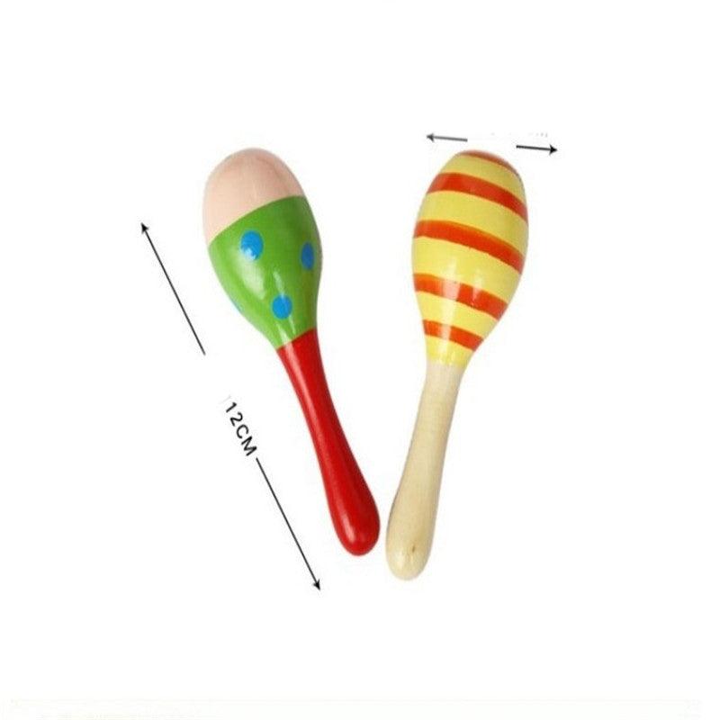 Wooden Sand Rattles - The Walnut Wood