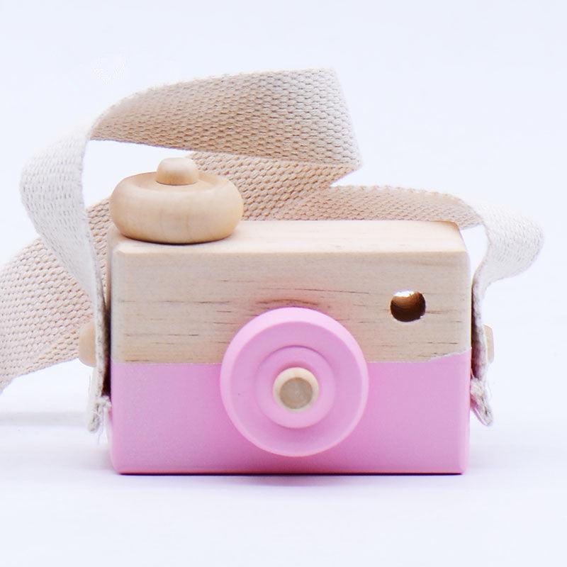 Wooden Camera Toy - The Walnut Wood