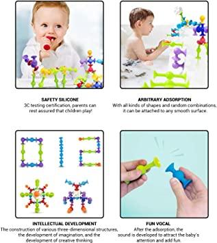 Silicone Suction Cup Puzzle Toy - The Walnut Wood