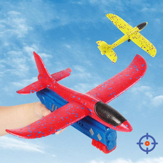 Kids' Foam Airplane Shooter Toy - The Walnut Wood