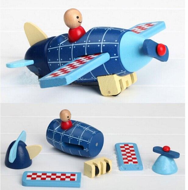Wooden Assembly Toy - The Walnut Wood