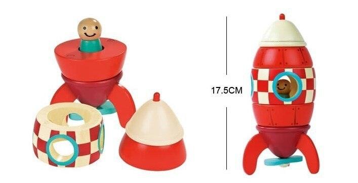 Wooden Assembly Toy - The Walnut Wood