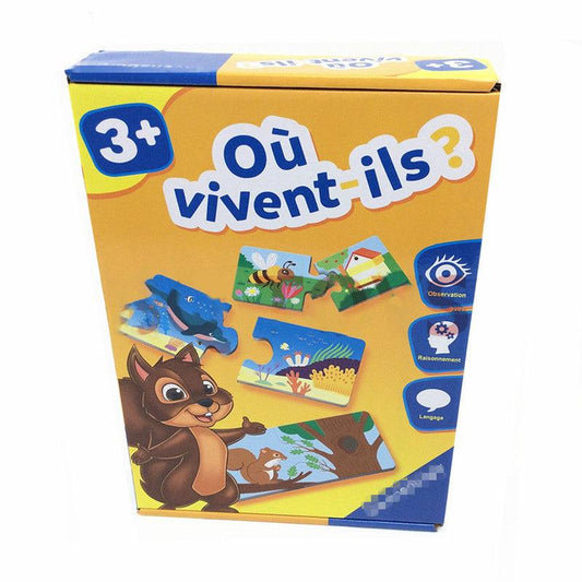 French puzzle toy - The Walnut Wood