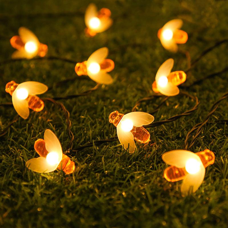 Outdoor Solar String Lamp - The Walnut Wood