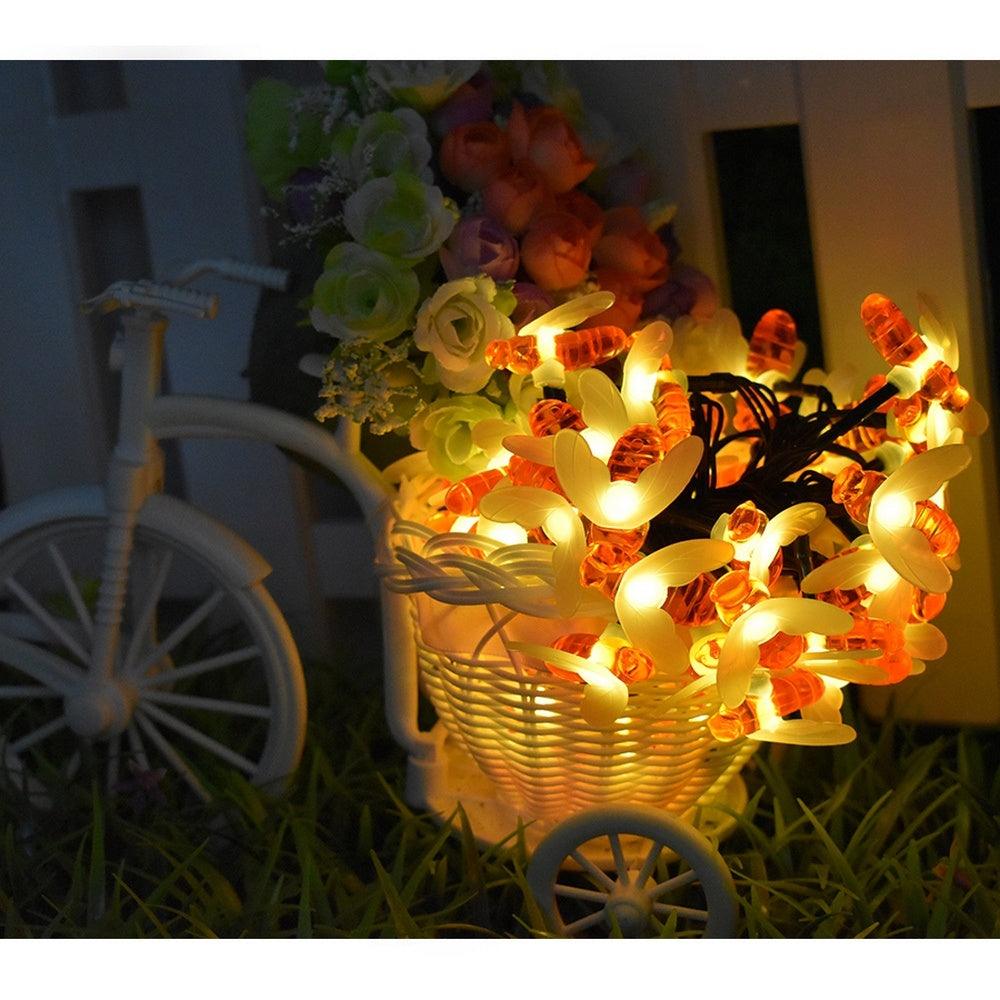 Outdoor Solar String Lamp - The Walnut Wood