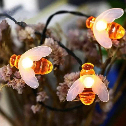 Outdoor Solar String Lamp - The Walnut Wood