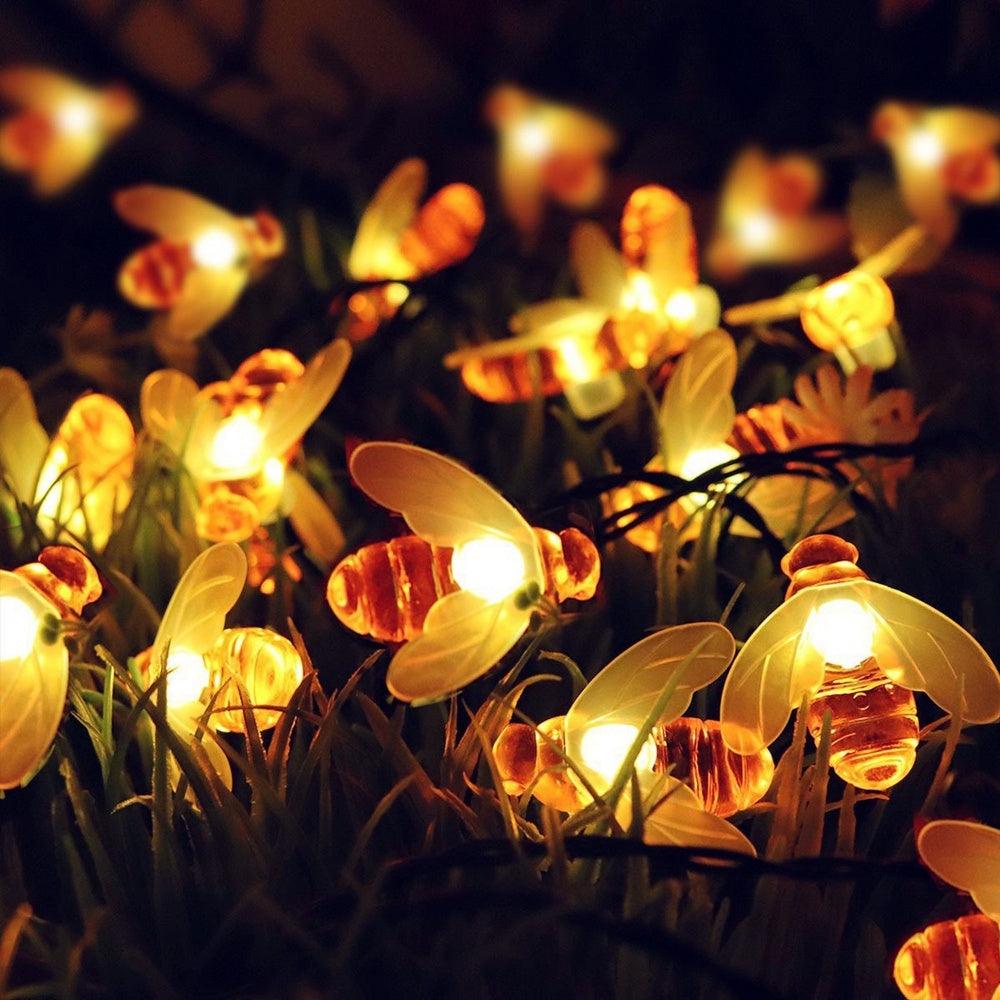 Outdoor Solar String Lamp - The Walnut Wood