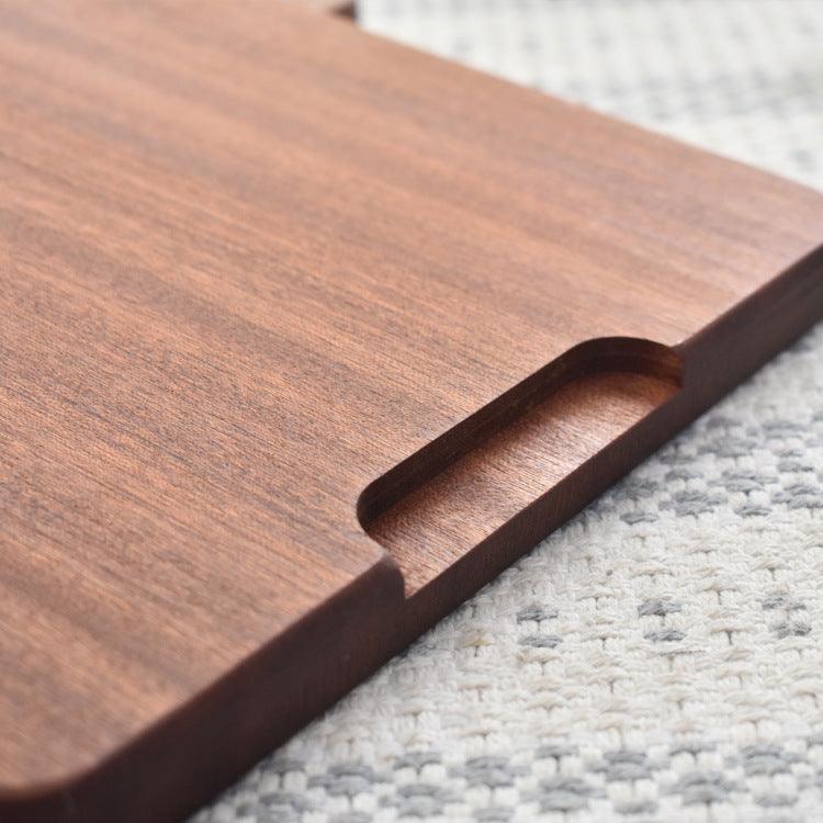 Wooden Steak and Pizza Serving Plate - The Walnut Wood